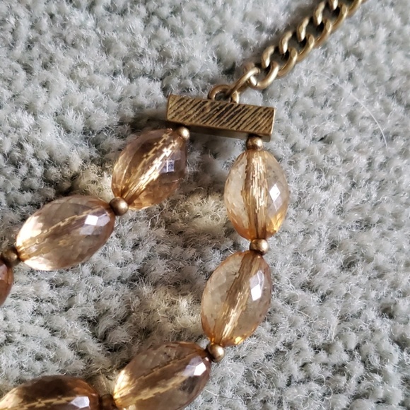 NWT brown beaded necklace - Picture 6 of 7